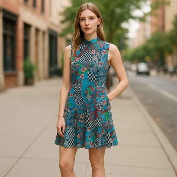 SHANGHAITANG Mini Dress- Size 4 - Picture 1 of 7